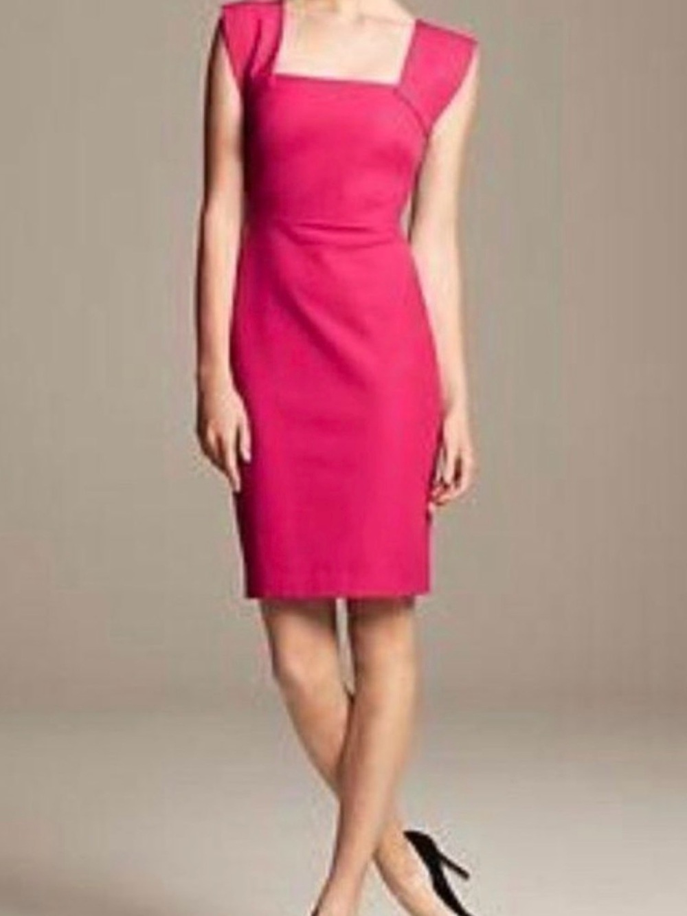 Roland Mouret x BR Pink Sheath Dress 8